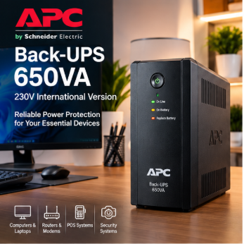 APC Back-UPS 650VA, 230V International Version | Accessories - Image 4