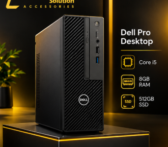 Dell Pro Desktop, Core i5, 8GB RAM, 512GB SSD | Accessories